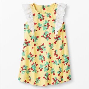 Hanna Andersson Strawberry Woven Swing Dress